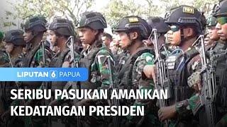 Pengamanan Presiden Prabowo Subianto ke Merauke untuk Tinjau Lahan Pertanian | Liputan 6 Papua