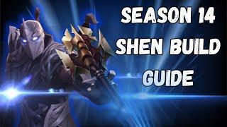 Shen Build Season 14 - The Ultimate Shen Build to get MULTIKILLS #leagueoflegends #shen #masters