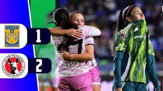 TIGRES PIERDE 2 - 1 ANTE TIJUANA POR LA JORNADA 1 - LIGA MX FEMENIL | REY DEPORTIVO