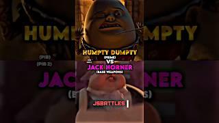 Humpty Dumpty vs Jack Horner