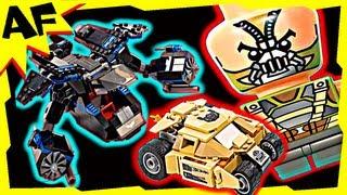 The BAT vs BANE TUMBLER CHASE 76001 Lego Batman DC Superheroes Stop Motion Build Review