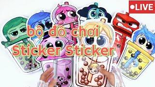 tổng hộp bộ đồ chơi Sticker, chơi tại nhà