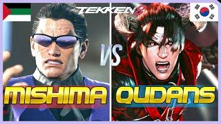 Tekken 8 ▰ MishimaKSA (Kazuya) Vs Qudans (Rank #1 Devil Jin) ▰ Ranked Matches