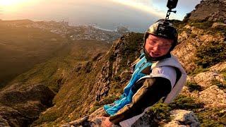 Epic Sunset Run | Wingsuit Flight Along Table Mountain’s West Face