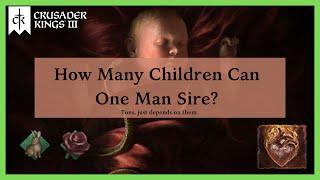 How Many Children Can One Man Sire?