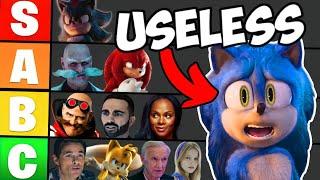 Ranking How USELESS Sonic Movie 3 Characters Are