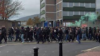 A normal day in Belfast! ️ Shamrock Rovers vs. Larne.