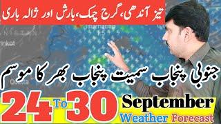 Weekly Punjab Weather Forecast | Next 7 Day Punjab Weather | South Punjab Weather | Pakistan Weather