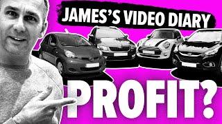 How much PROFIT from selling cars? | James' Video Diary | AI Car Dealership Project Ep.18