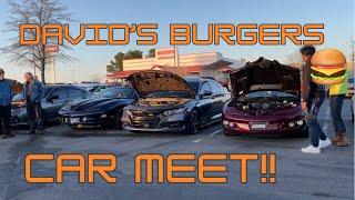 David’s Burgers NLR  car meet 04/01/22