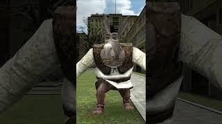 Gmod: New Shrek-Nextbots – Peaceful, Impossible, Fog, Munci, Crazy Frog #shorts #short