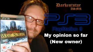 I have a PlayStation 3! My opinions so far. soft-spoken ramble