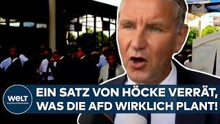 MAGEDEBURG: AfD-Parteitag! Ein Satz von Höcke verrät, was die rechtsnationale Partei wirklich will