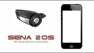 Wie verbinde ich mein Smartphone mit dem Sena 20S / 20S-EVO? #RideConnected