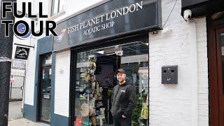 FISH SHOP tour at FISH PLANET LONDON