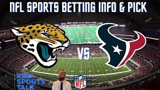 Jacksonville Jaguars VS Houston Texans Week 13: Free NFL Sports Betting Info