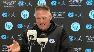 UNC Geoff Collins Game Week Press Conference: Pitt | Inside Carolina Interviews