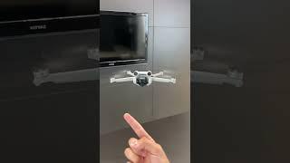 Как посадить дрон DJI Mini 3 Pro на руку? #shorts