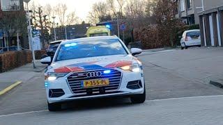 [MMT/spoedtransport][opnames politie boeiend] hulpdiensten met spoed naar & van een medisch incident