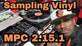 MPC 2.15.1 Making Hard Boom Bap Beats With a Vinyl  Sample