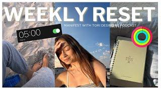 Setting yourself up for a Productive Week | guided journal session, breathwork, + takeaways