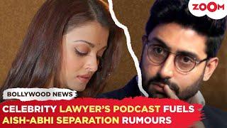 Aishwarya-Abhishek Divorce Rumours: Celebrity Lawyer’s Podcast SPARKS buzz about couple's separation