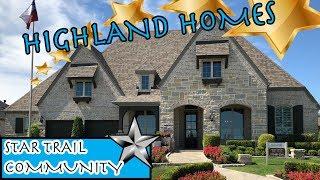 Highland Homes @ Star Trail Luxury Community