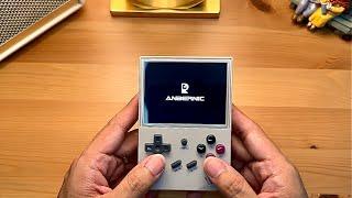 RG35XX Anbernic gaming console unboxing | AsMr. Anson