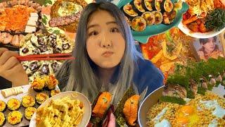 너는 무슨 헤어지자는 말을 고등어봉초밥 먹으면서 하니 | 먹는 브이로그