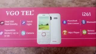 VGO TEL i261Keypad mobile hd video