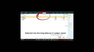 TallyPrime Selected lines Running Balance In Ledger Report #tallyprime #tally  #programming