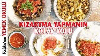 KIZARTMAYI ARTIK BÖYLE YAPACAKSINIZ!  Pratik, Az Yağlı, Fırında Kolay Kızartma Tarifi