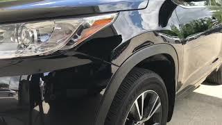 Toyota Highlander Dent Fixed using Paintless Dent Removal in Jacksonville Florida