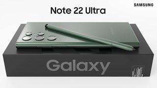 Samsung Galaxy Note 22 Ultra : Water Drop Camera, Snapdragon 898 I Samsung S22 Ultra