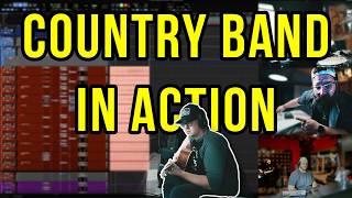 Recording a Country Song in 1 Hour with PROFESSIONAL Musicians