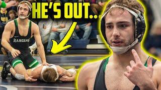 Wrestling Dual ends in KNOCK OUT