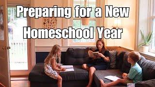 Preparing for a New Homeschool Year | Cleaning Out and Updating Decor