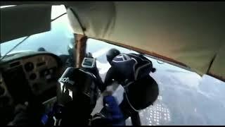 cesna + microlight crash accident