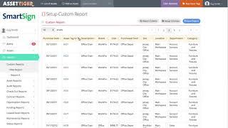 AssetTiger :: Creating Custom Reports