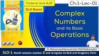 Complex Numbers and Its Basic Operations |1St Year Federal and AJK |by Dr. M.Naveed Jafar