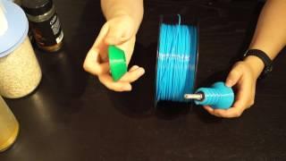 Bolt and Nut filament spool holder