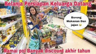 Belanja Persiapan Keluarga Datang! Ramai pol Banyak discount akhir tahun 