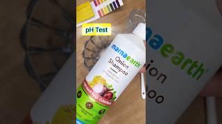 Mamaearth Onion Shampoo pH testing #shorts #ytshorts #phtest #phlevel #mamaearth #onionshampoo