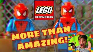 LEGO Amazing Alliance Into the Spider Verse REACTION VIDEO | ARKEYEL CHANNEL