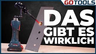 The brutal punching monster! Bosch GLH 18V-60 punches metal in seconds!