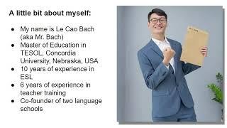 Le Cao Bach - Chunking Method for Speaking: Improve Utterance Length and Grammatical Complexity