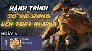 Lấy TOP.1 Ryoma Trong 10 Ngày: Không Thể Tin Nổi! Lấy Được Cục Vàng Chỉ Trong 6 Ngày?