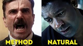 Method Acting vs Natural Acting