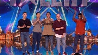 [+captions] BoyBand - Britain's Got Talent 2015 Audition week 2