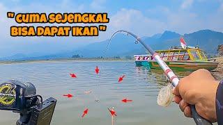 DI SAMPING PERAHU INI SARANG IKAN‼️  || mancing ikan nila di waduk selorejo ngantang